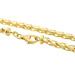 14K Yellow Gold Solid Franco Chain 24 Inches 3.5mm 67958 - Image 5