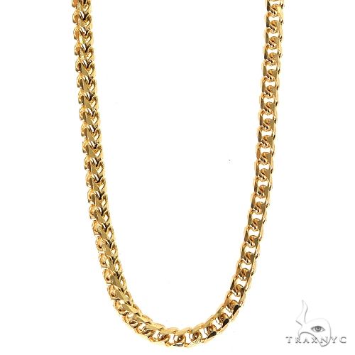 14K Yellow Gold Solid Franco Chain 26 Inches 2mm   67685 - Image 1