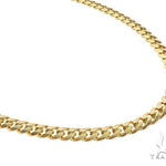 14K Yellow Gold Solid Miami Cuban Link  26 Inches 3.8mm   68655 - Image 1