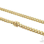 14K Yellow Gold Solid Miami Cuban Link  26 Inches 3.8mm   68655 - Image 2