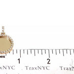 14K Yellow Gold Sweet Memories Collection Mini Diamond Photo Pendant 66260 - Image 6