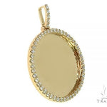 14K Yellow Gold Sweet Memories Collection Diamond Photo Pendant 66282 - Image 2
