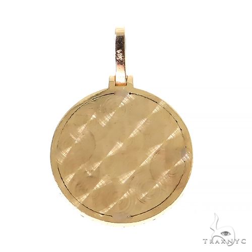 14K Yellow Gold Sweet Memories Collection Diamond Photo Pendant 67369 - Image 4