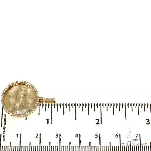 14K Yellow Gold Sweet Memories Collection Diamond Photo Pendant, photo 6 of 6