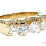 14K Yellow Gold TraxNYC 5-Stone Diamond Ring 61477 - Image 1
