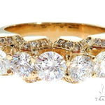 14K Yellow Gold TraxNYC 5-Stone Diamond Ring 61477 - Image 2
