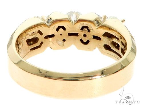 14K Yellow Gold TraxNYC 5-Stone Diamond Ring 61477 - Image 4