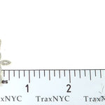 14K Yellow Gold Twisted Diamond Cross Pendant 65305 - Image 6