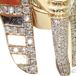 Pharaoh King Tut Diamond Pendant 57679 - Image 7