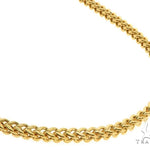 14k Yellow Gold Hollow Franco Link Chain  3.5mm 26 Inches  57294 - Image 2