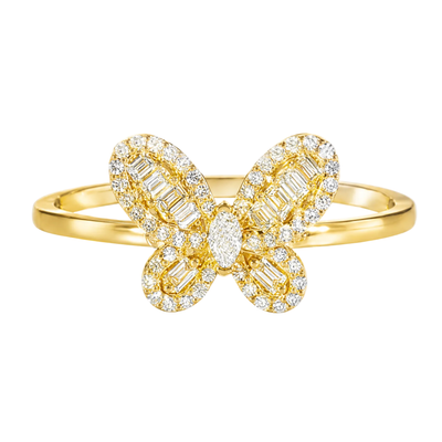 Butterfly Luxe Diamond Ring 71392