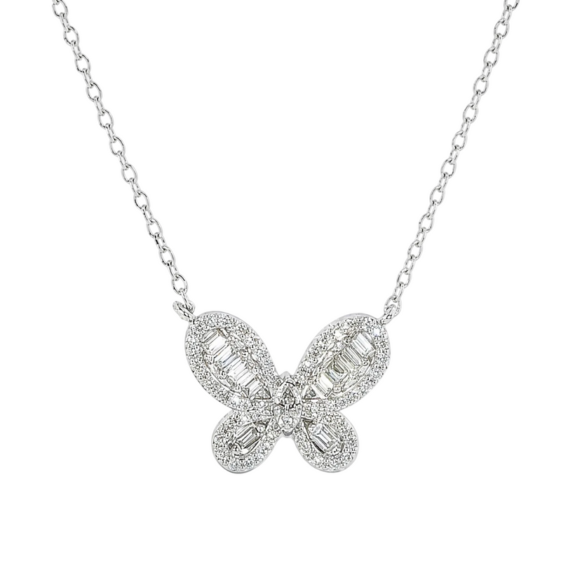 Butterfly Luxe Diamond Necklace 71393