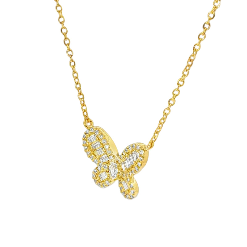 Butterfly Luxe Diamond Necklace 71393