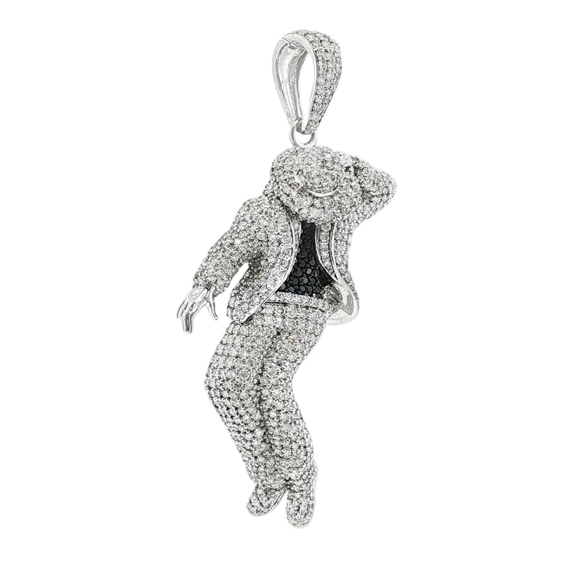 14K Diamond Moonwalk Pendant 71438
