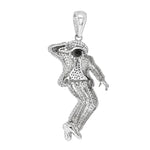 14K Diamond Moonwalk Pendant 71438