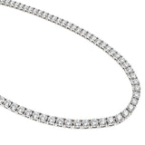 14K Gold 26 Pointer Diamond Tennis Chain 53.70 Gr 18 Inches 4mm 66818
