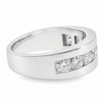 14K Gold Channel Diamond Ring 67801