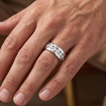 14K Gold Channel Diamond Ring 67801