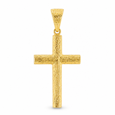 14K Gold Cross Pendant 67594