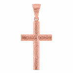14K Gold Cross Pendant 67594