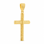 14K Gold Cross Pendant 67594