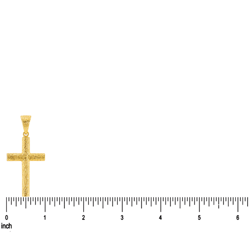 14K Gold Cross Pendant 67594