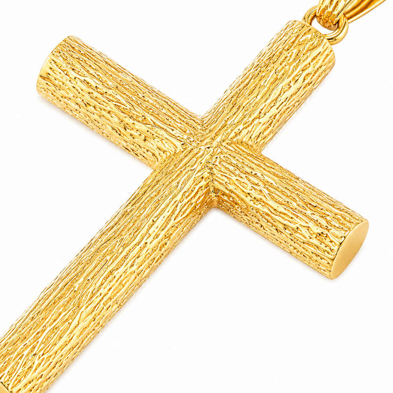 14K Gold Cross Pendant 67594