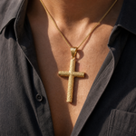 14K Gold Cross Pendant 67594
