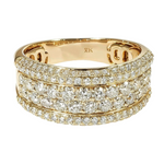 14K Gold Diamond Ring 66172