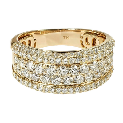 14K Gold Diamond Ring