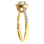 14K Gold Diamond Engagement Ring 67288