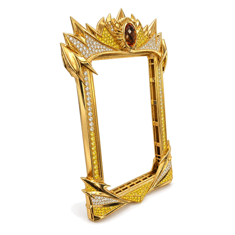 14K Gold Diamond Pokémon Card Case, view 5