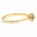 14K Gold Diamond Ring 65689