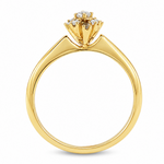 14K Gold Diamond Ring 65689