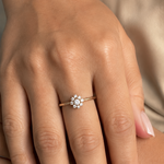 14K Gold Diamond Ring 65689
