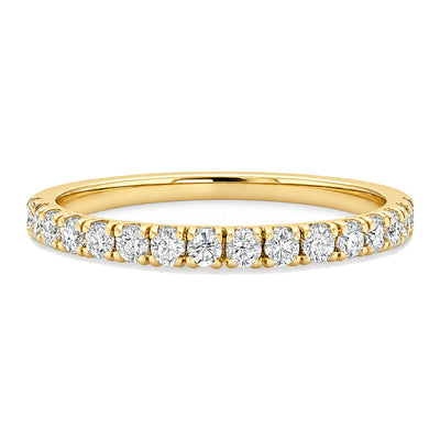 14K Gold Diamond Wedding Band 1.70mm