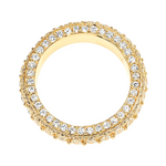 14K Gold Eternity Diamond Ring 66872