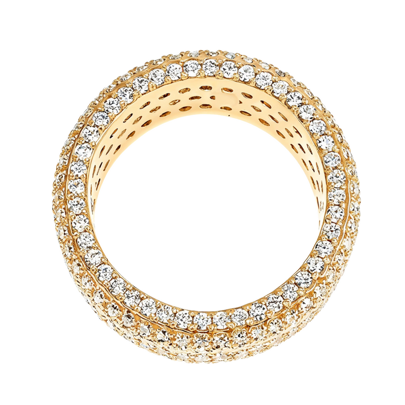 14K Gold Eternity Diamond Ring 66877