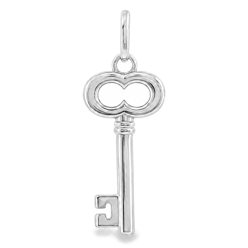 14K Gold Key Pendant, view 5