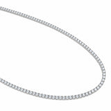 14K Gold Lab-Grown Diamond Tennis Chain 22 Inches 2.2 mm 69818