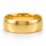 14K Gold Men's Wedding Band 68814