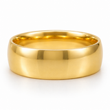 14K Gold Men's Wedding Band 68814