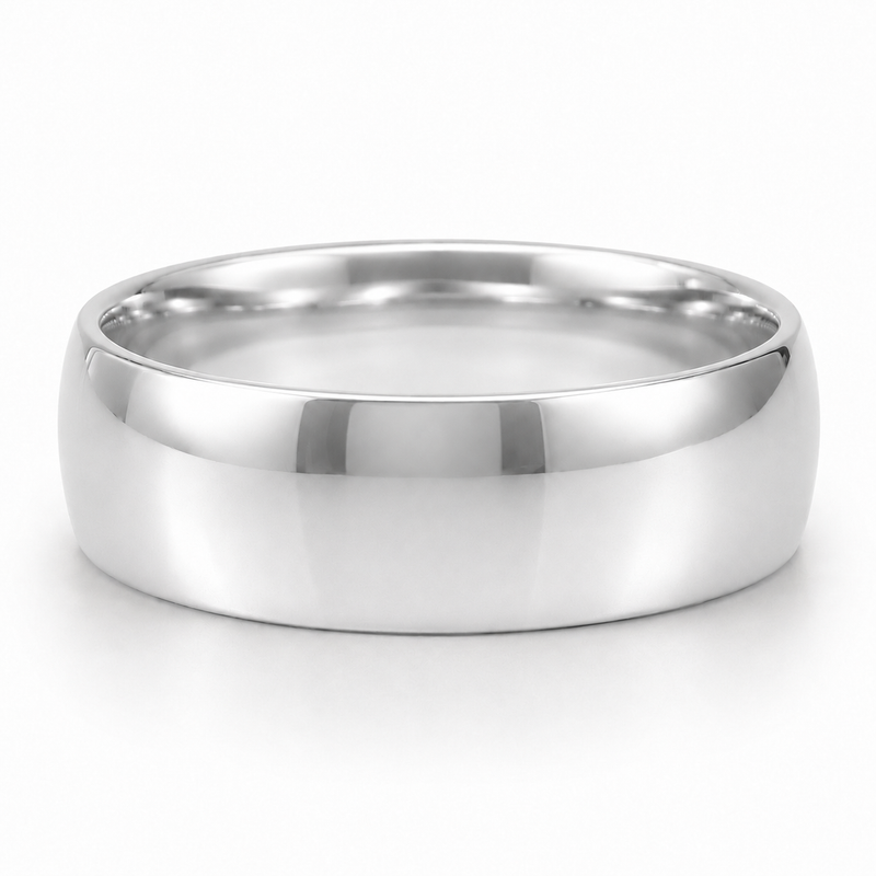 14K Gold Men's Wedding Band 68814