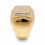 14K Yellow Gold Diamond Ring 10796