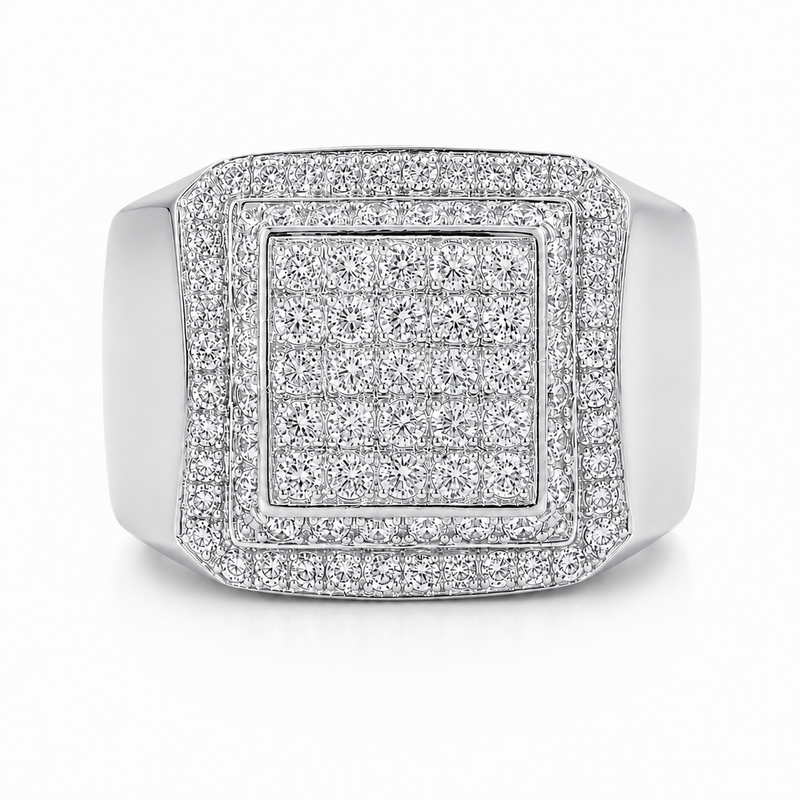 14K Yellow Gold Diamond Ring 10796