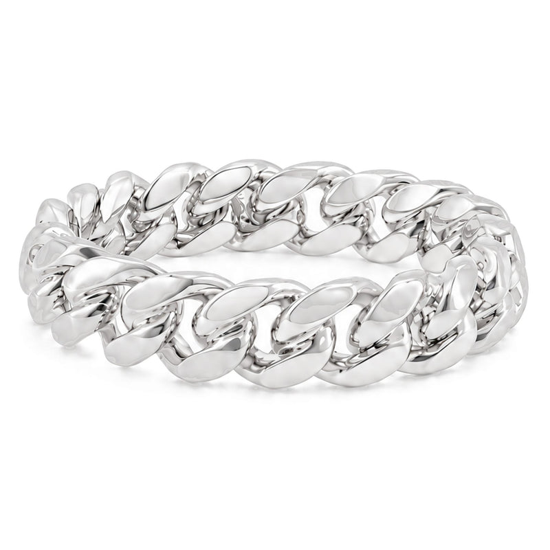 14K Yellow Gold Miami Cuban Link Ring 4.3mm, view 2