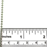 14k Diamond Cut White Gold Moon Cut Chain 18 Inches 2mm   48319 - Image 6