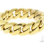 14k Gold 8mm Miami Cuban Link Ring 65088 - Image 3