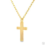 14k Gold Cross Pendant Set 70720 - Image 3