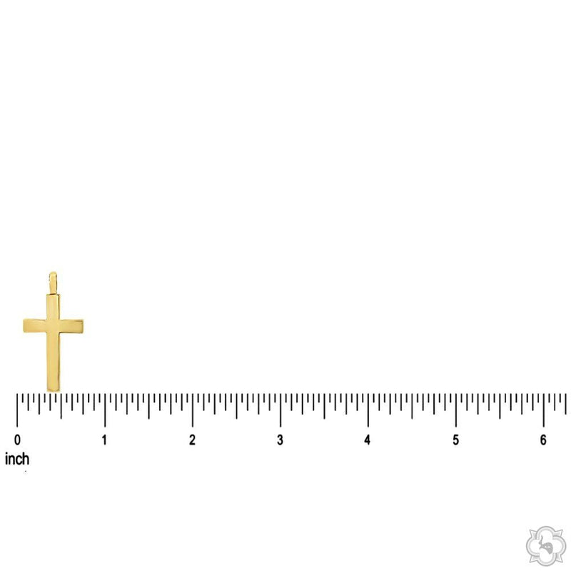 14k Gold Cross Pendant Set 70720 - Image 5